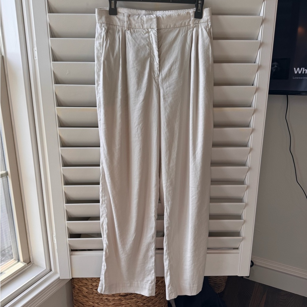 Aritzia Babaton Linen Pant